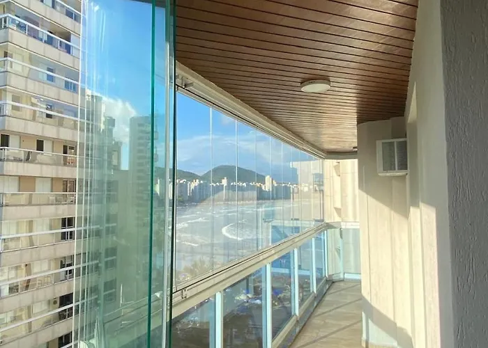 Apartamento No Guaruja Com Vista Para O Mar - Praia Das Asturias
