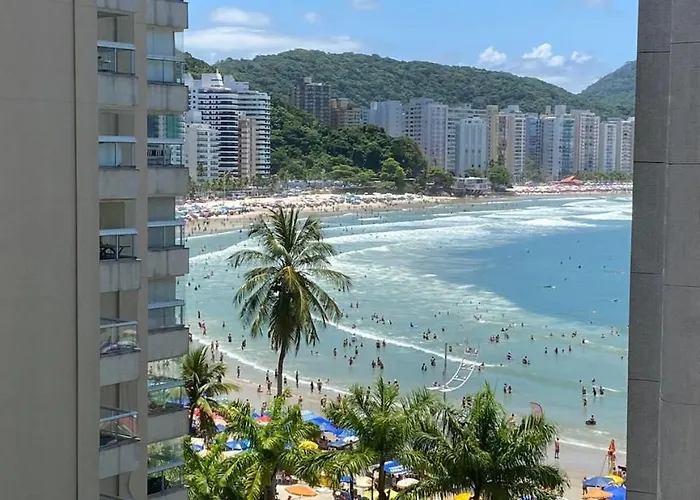 Apartamento No Guaruja Com Vista Para O Mar - Praia Das Asturias